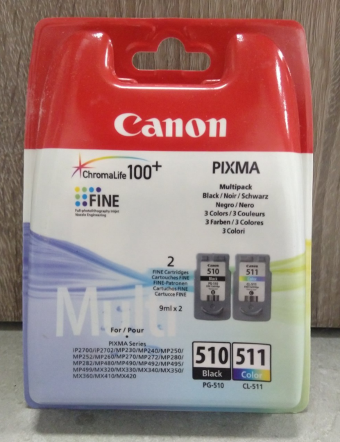 Canon Pg 510 Cl 511 Dual Pack оригинал