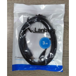 Кабель Lanberg CA-USBA-11CC-0030-BK