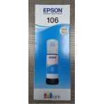 Чернила Epson ET106 (C13T00R240) Cyan, original