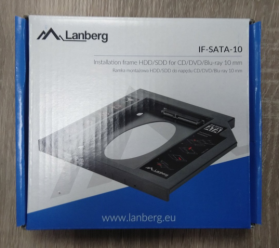 Адаптер для HDD/SSD  RAMKA 5.25" -> 2.5" SLIM, Lanberg