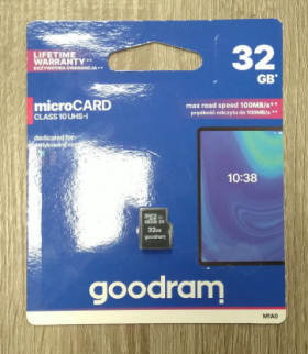 Micro SD GoodRam  32GB (M1AA-0320R12), class 10