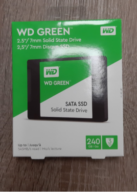 SSD 2.5 WD Green (WDS240G2G0A) 240 GB