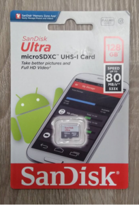 Micro SD 128GB SanDisk ULTRA SDSQUNS Cl. 10