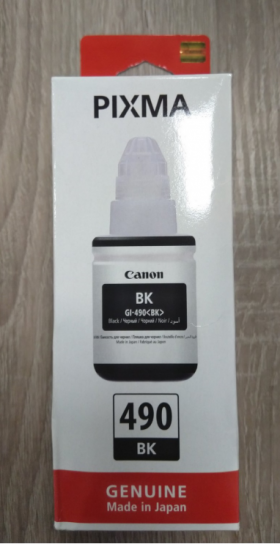 Чернила Canon GI-490 black, оригинал