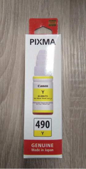 Чернила Canon GI-490 yellow, оригинал