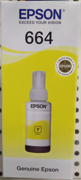 Чернила Epson L100/L200 Yellow (T6644), original