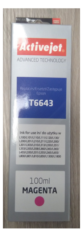 Чернила Epson T6643, совместимые